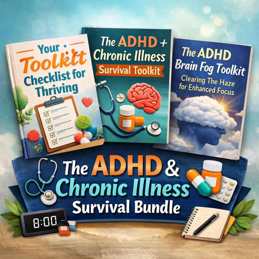 Intro Toolkit ADHD + Chronic Illness Survival Bundle PDF