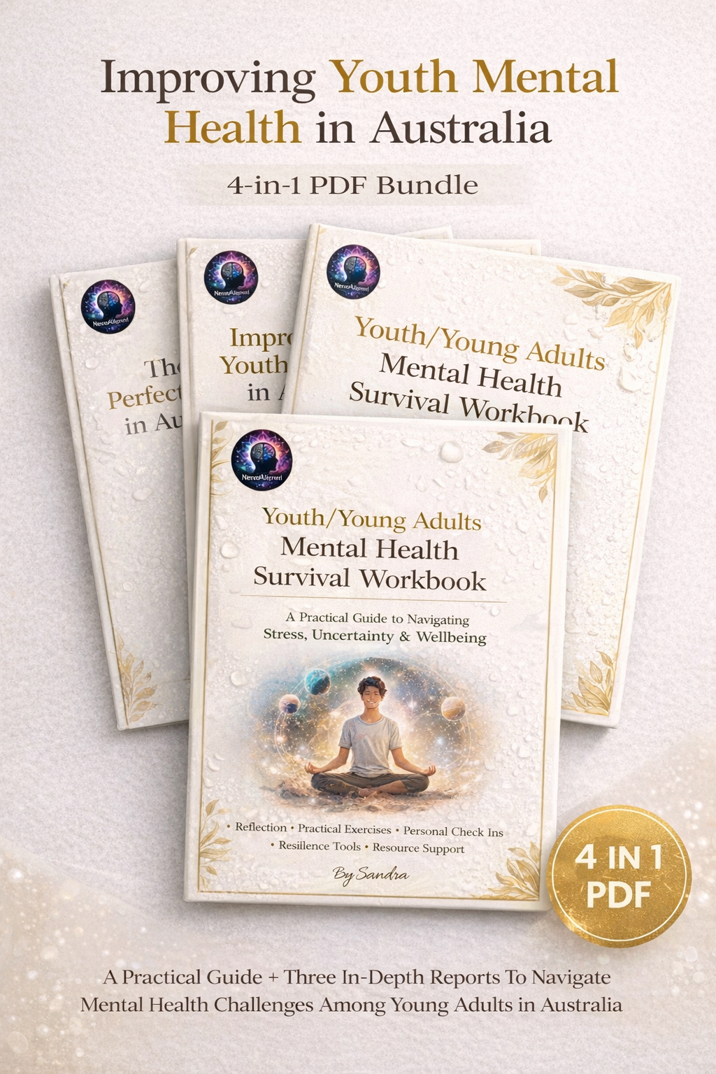 Feeling Overwhelmed by Life Right Now?
The 4-in-1 Youth Mental Health Survival Toolkit for Young Adults in Australia