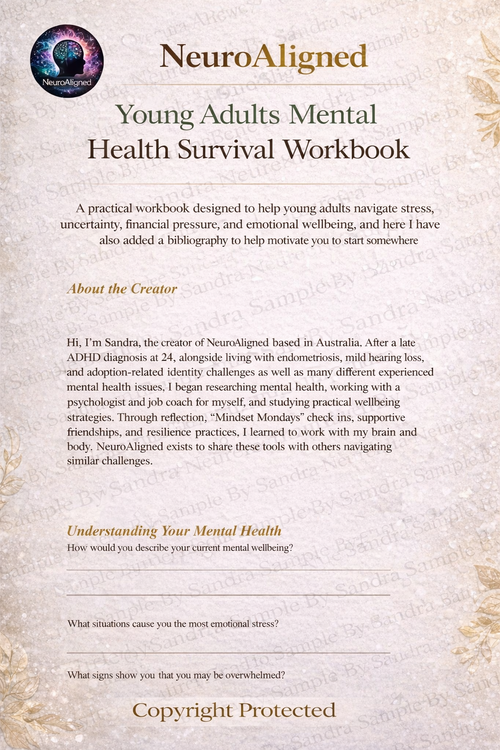 Feeling Overwhelmed by Life Right Now?
The 4-in-1 Youth Mental Health Survival Toolkit for Young Adults in Australia